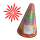 Red Volcano Firework