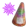 Violet Volcano Firework
