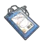 Blue ID Tag