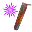 Violet Roman Candle