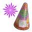 Violet Volcano Firework