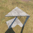 Треугольный пол из камня