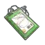 Green ID Tag