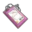 Pink ID Tag