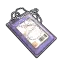 Purple ID Tag
