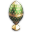 Яйцо Фаберже - зеленое