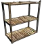 Bamboo Salvaged Shelves