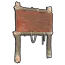 One Sided Town Sign Post
