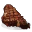Приготовленное волчье мясо