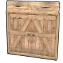 Wood Double Door