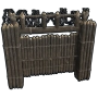 High External Wooden Gate