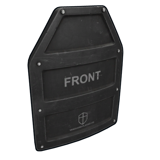Metal armor insert